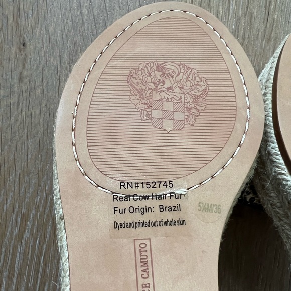 NWOT Vince Camuto Espadrilles - Picture 4 of 12